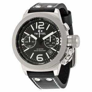 TW Steel Black Quartz Watch #CS3 (Men Watch)