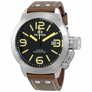 TW Steel Black Quartz Watch #CS32 (Men Watch)