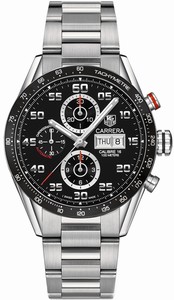 TAG Heuer Carrera Automatic Calibre 16 Chronograph Stainless Steel Watch# CV2A1R.BA0799 (Men Watch)