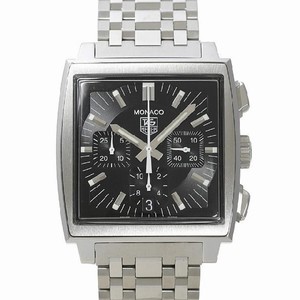 TAG Heuer Monaco Automatic Chronograph Date Stainless Steel Watch # CW2111.BA0780 (Men Watch)