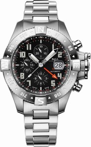 Ball Automatic Spacemaster Orbital II Chronograph Watch #DC3036C-SA-BK (Men Watch)