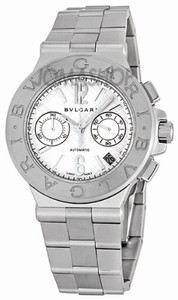 Bvlgari Mechanical Dial Color Argente Watch #DG40C6SSDCH (Men Watch)