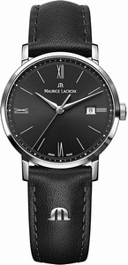 Maurice Lacroix Black Dial Stainless Steel Watch # EL1084-SS001-313-1 (Women Watch)