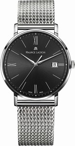 Maurice Lacroix Quartz Analog Date Stainless Steel Watch # EL1087-SS002-312-1 (Men Watch)