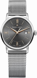 Maurice Lacroix Grey Dial Stainless Steel Watch #EL1094-SS002-311-2 (Men Watch)