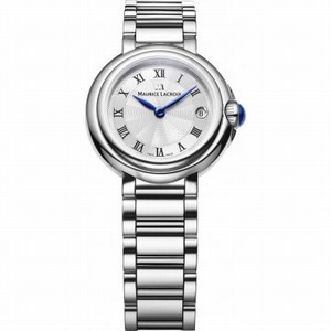 Maurice Lacroix Silver Dial Stainless Steel Watch #FA1003-SS002-110 (Women Watch)