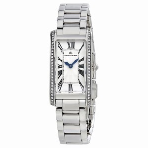 Maurice Lacroix Silver Quartz Watch #FA2164-SD532-118 (Women Watch)