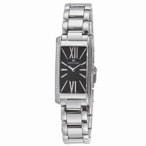 Maurice Lacroix Black Quartz Watch #FA2164-SD532-311 (Women Watch)