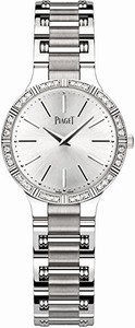 Piaget Silver Dial White Gold Band Watch #G0A38052 (Women Watch)