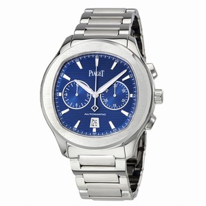 Piaget Blue GuillochÃ© Automatic Watch #G0A41006 (Men Watch)