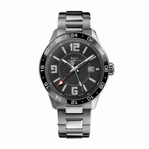 Ball Engineer Master II Pilot GMT Automatic Black Dial Date Stainless Steel Watch# GM3090C-SAJ-BK (Men Watch)