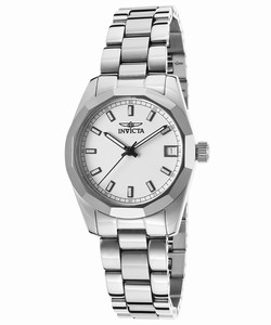 Invicta White Dial Tungsten Band Watch #INVICTA-18072 (Women Watch)