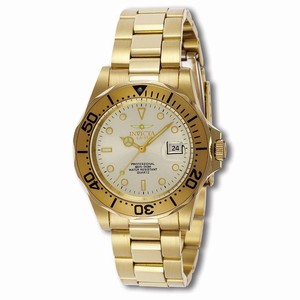Invicta Gold Dial Luminous Watch #INVICTA-2155 (Men Watch)