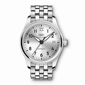 IWC Silver Dial Fixed Band Watch #IW324006 (Men Watch)