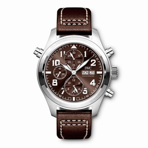 IWC Tobacco Dial Calfskin Band Watch #IW371808 (Men Watch)