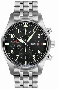 IWC Black Automatic Self Winding Watch # IW3777-04 (Men Watch)