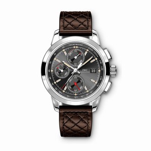 IWC Slate Dial Calfskin Band Watch #IW380702 (Men Watch)