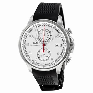 IWC Silver Automatic Watch #IW390206 (Men Watch)