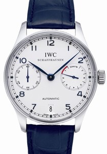 Iwc Portuguese Automatic Self-wind 7 Days Power Reserve Watch # IW500107 (Men Watch)