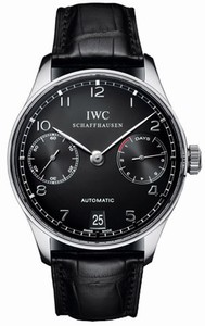 Iwc Portuguese Automatic Self-wind 7 Days Power Reserve Watch # IW500109 (Men Watch)