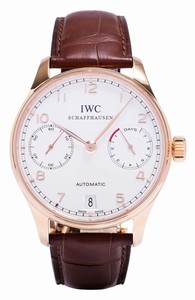 IWC Silver Automatic Self Winding Watch # IW5001-13 (Men Watch)