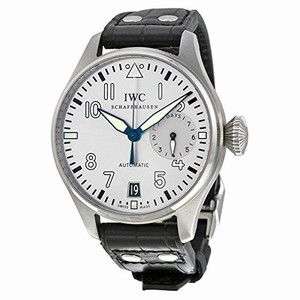 IWC Silver Dial Fixed Band Watch #IW500906 (Men Watch)