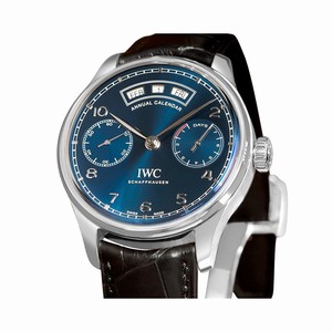 IWC Midnight Blue Dial Fixed Band Watch #IW503502 (Men Watch)