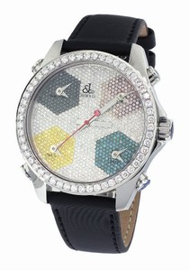 Jacob & Co. Swiss Quartz Dial color Multicolor Watch # JCM-50 (Men Watch)