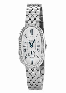 Longines Silver Battery Operated Quartz Watch # L2.306.0.71.6 (Women Watch)