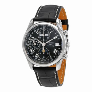 Longines Black Dial Automatic Watch #L2.673.4.51.7 (Men Watch)