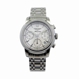 Longines Silver Dial Fixed Band Watch #L2.753.4.72.6 (Men Watch)