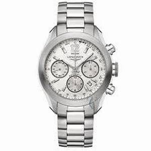 Longines Silver Dial Watch #L3.635.4.76.6 (Men Watch)