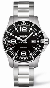 Longines Hydroconquest Quartz Analog Date Stainless Steel Watch #L3.640.4.56.6 (Men Watch)