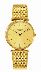 Longines La Grande Classique Quartz Gold Tone Stainless Steel Watch# L4.800.2.32.8 (Men Watch)