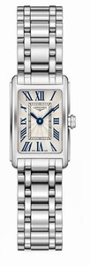 Longines DolceVita Quartz Roman Numerals Dial Stainless Steel Watch# L5.258.4.71.6 (Women Watch)