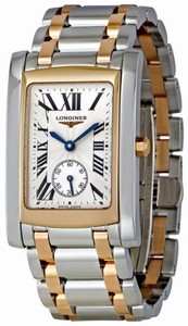 Longines Silver Dial Fixed Stainless Steel Band Watch #L5.655.5.71.7 (Men Watch)