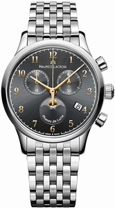 Maurice Lacroix Les Classique Quartz Chronograph Date Stainless Steel Watch# LC1087-SS002-821-1 (Women Watch)