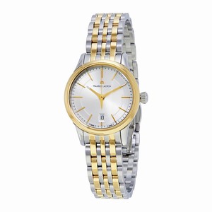 Maurice Lacroix Silver Quartz Watch #LC1113-PVY13-130 (Women Watch)