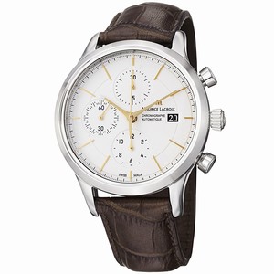 Maurice Lacroix Mocha Dial Chronograph Watch #LC6058-SS001131 (Men Watch)