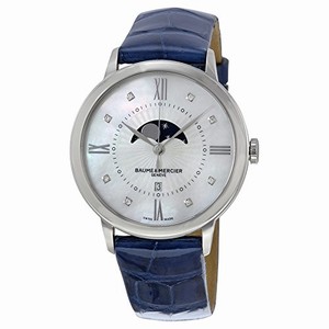 Baume & Mercier Quartz Dial color Mother of Pearl Watch # MOA10226 (Women Watch)