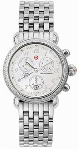 Michele Quartz Diamonds and Stainless Steel Watch #MWW03C000013 (Women Watch)