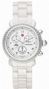 Michele White Dial Battery Operated Quartz Watch #MWW03N000001 (Women Watch)