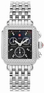 Michele Quartz Diamonds and Stainless Steel Watch #MWW06A000680 (Women Watch)