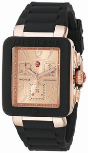 Michele Analog quartz Dial color rose gold Watch # MWW06L000031 (Women Watch)