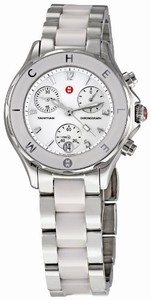 Michele Quartz Ceramic Watch #MWW12C000002 (Women Watch)