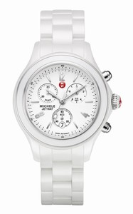 Michele Quartz Ceramic Watch #MWW17B000002 (Women Watch)