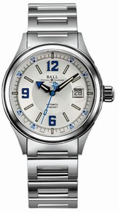 Ball Firemen Racer Automatic Magnifed Date Watch # NM2088C-SJ-WHBE (Men Watch)