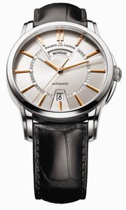 Maurice Lacroix Pontos Mechanical Hand-wind Day - Date Watch # PT6158-SS001-19E (Men Watch)