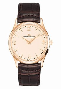 Jaeger LeCoultre Manual Wind Rose Gold Arabic Numerals Watch #Q1342520 (Men Watch)