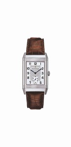 Jaeger LeCoultre Mechanical Hand-wind Silver Guilloche Watch #Q2708410 (Men Watch)